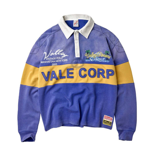 Vale Forever Corp Rugby Long Sleeve Blue Yellow