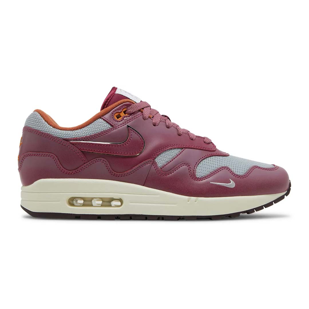 Nike Air Max 1 Patta Waves Rush Maroon (with Bracelet)