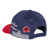 Homme Femme Paris Prestige Navy Red Hat