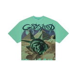 Godspeed Mother Cairo Teal Tee