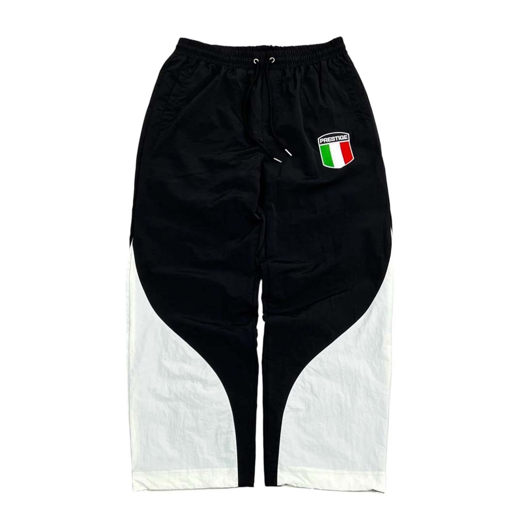 Prestige Italia Nylon Sweatpants Black