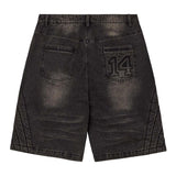 Vale Forever Motocroxxx Jorts 'Black'