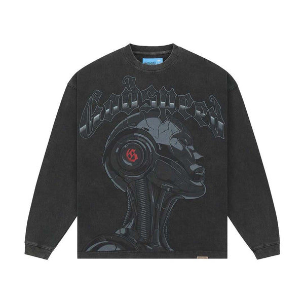 Godspeed Alexa II NG Long Sleeve Tee Black Wash