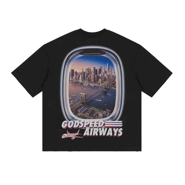 Godspeed Air NYC Pocket Tee Black
