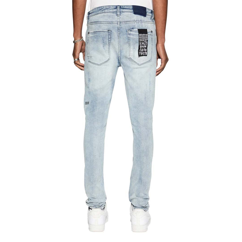 Ksubi Van Winkle Thrashed Jeans Blue Wash