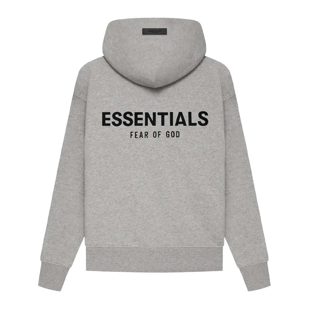 Fear of God Essentials KIDS Dark Oatmeal Hoodies