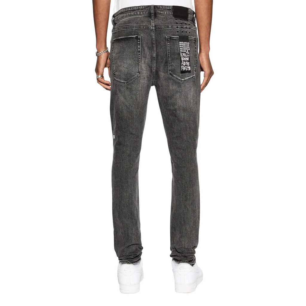 Ksubi Van Winkle Angst Thrashed Skinny Jeans Washed Black