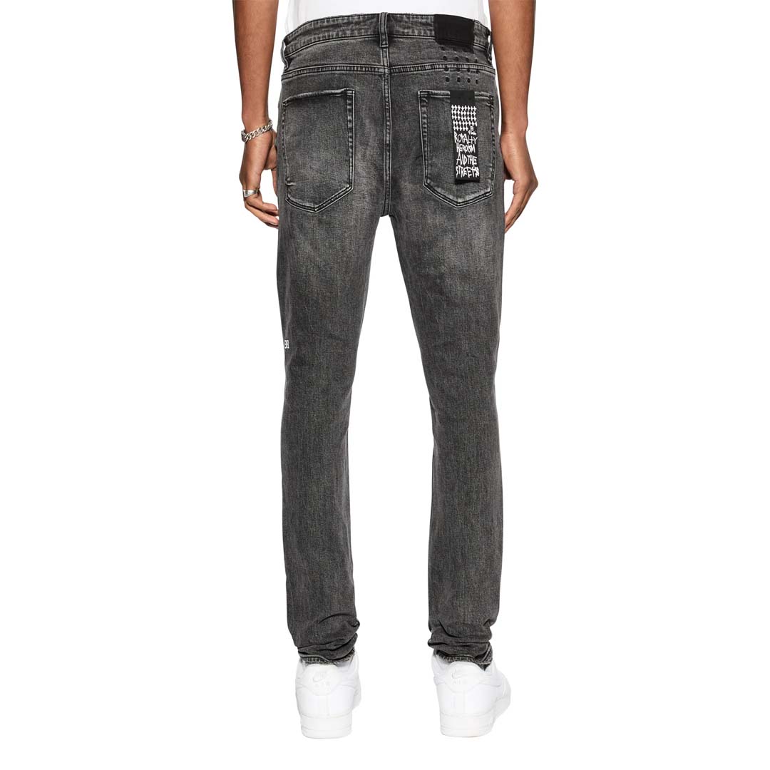 Ksubi Van Winkle Angst Thrashed Skinny Jeans Washed Black