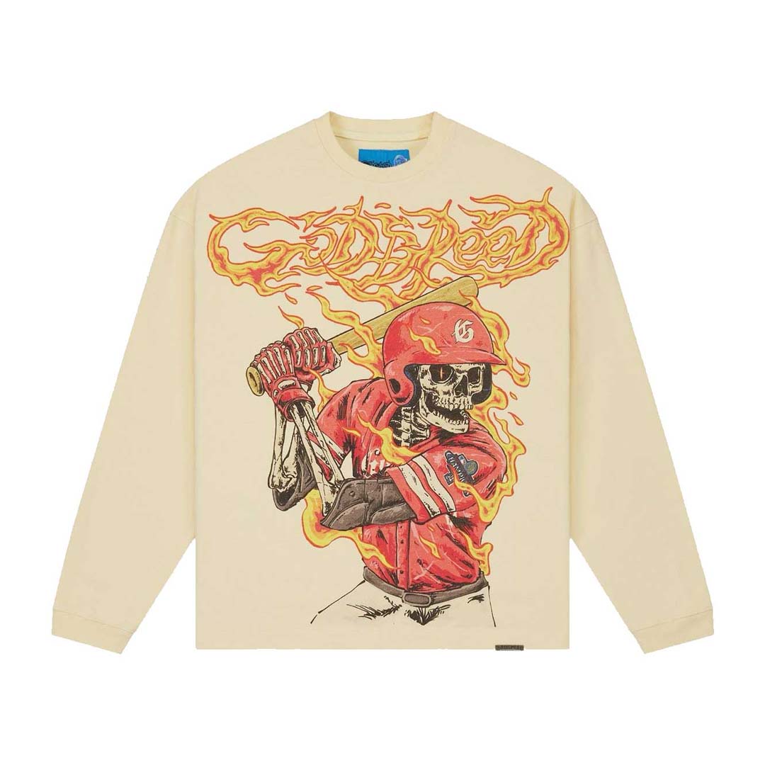 Godspeed Slugger NG Long Sleeve Tee Bone