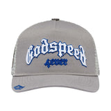 Godspeed Trucker Hat Grey Blue