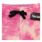 Sinclair Fleece Cozy Sweatpants Pink Tie Dye