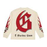 Godspeed Checkmate Long Sleeve Tee Bone