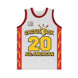 Travis Scott x McDonald's Cactus Jack All American Jersey