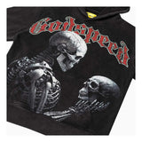 Godspeed Mankind vs AI Hoodie Black Wash