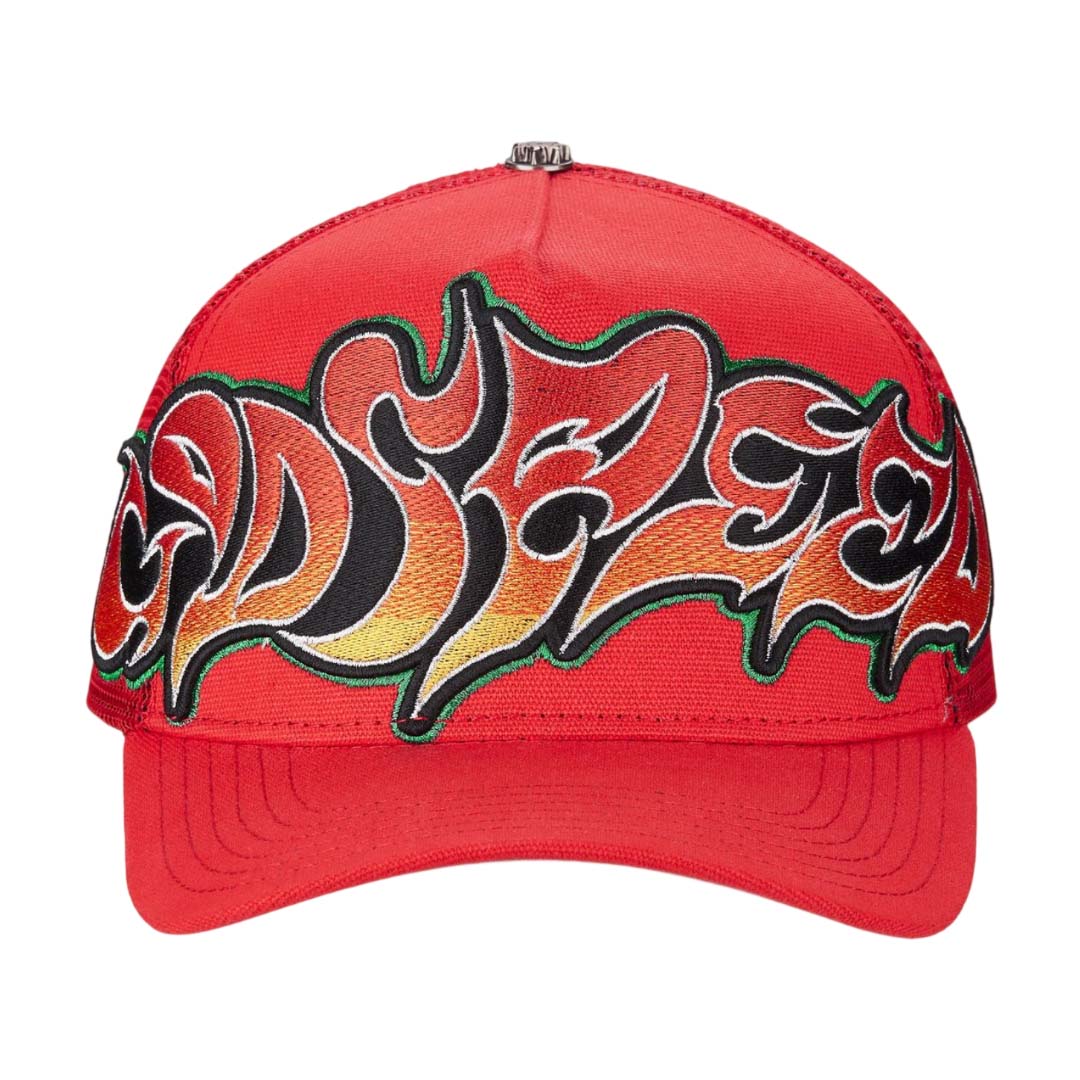 Godspeed Neo Trucker Hat Red