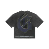 Godspeed Man in the Mirror Grey Wash Tee