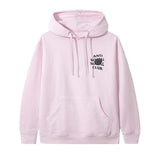Anti Social Social Club Pink Bat Emoji Hoodie