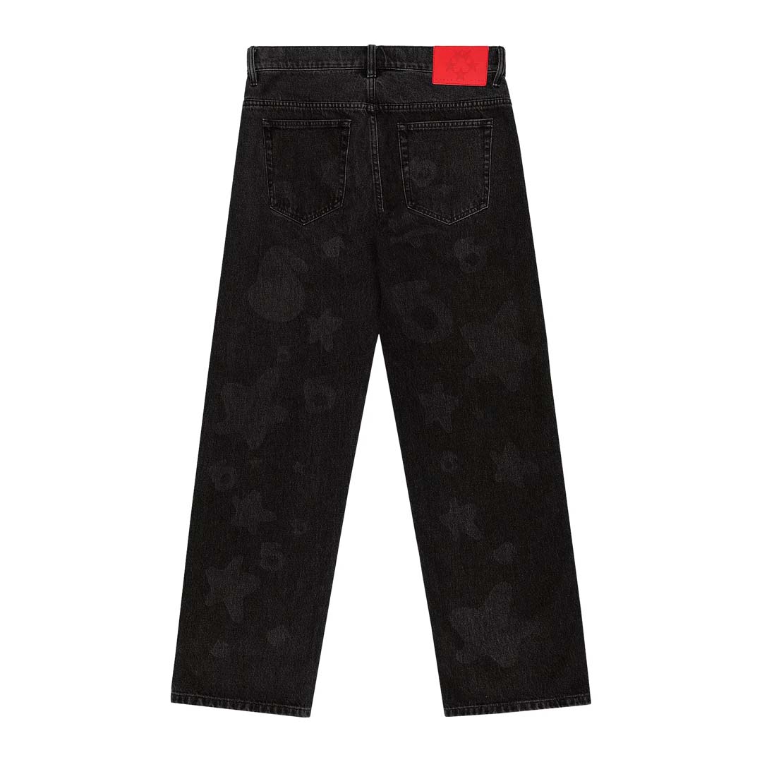 Sp5der Beluga Jeans Denim Black Wash