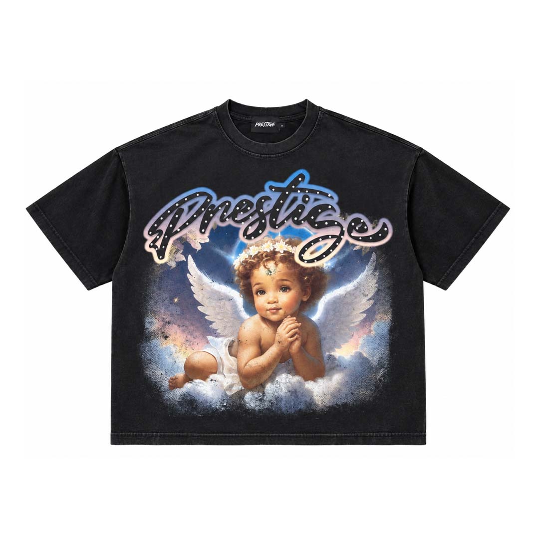 Prestige Angel Tee Black Blue
