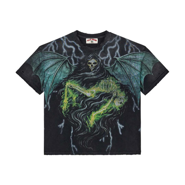 Vale Forever Grim Big Black Tee
