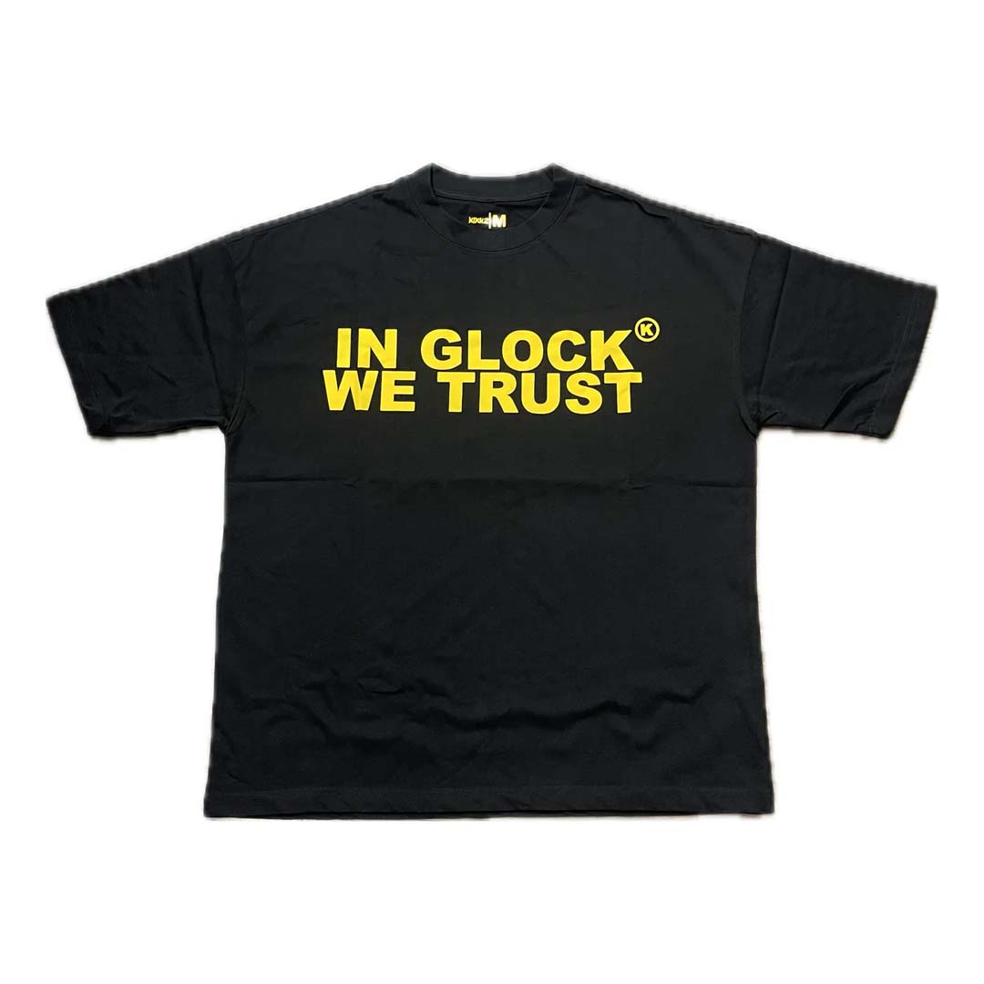 Kixkz In Glock We Trust Tee Black Yellow