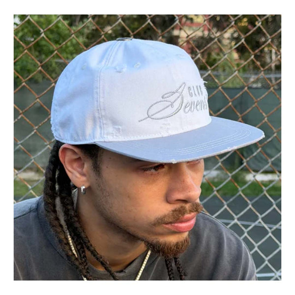 Triple Sevens Hat Club Sevens White Grey