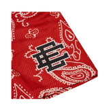 Eric Emanuel EE Shorts Red Paisley Black