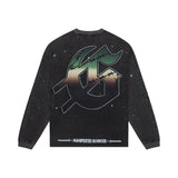 Godspeed Air Strike Grey Wash Long Sleeve