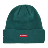 Supreme S Logo Beanie Green