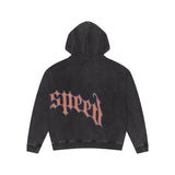 Godspeed Vintage Black Orange Sweatsuit Hoodies & Sweatpants Set