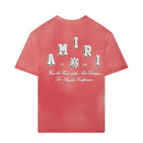 Amiri Vintage Collegiate Tee 'Red'