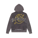 Godspeed Chrome Seduction Grey Wash Hoodie