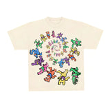 Hellstar Grateful Dead Bears Tee Cream