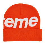 Supreme Big Logo Beanie Orange