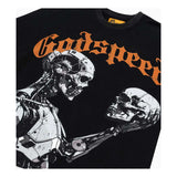 Godspeed Man VS AI Tee Black Wash