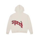 Godspeed Cream Red Sweatsuit Hoodie & Sweatpants Set