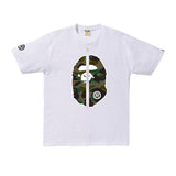 BAPE 1st Camo 2nd Ape Tee White/Green