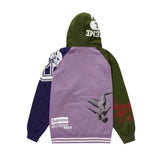 Supreme Junya Watanabe Zip Up Sweatshirt 'Violet'