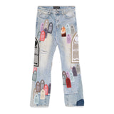 Who Decides War Pastel Denim Jeans Multi