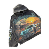 Godspeed Sunset Drift Hoodie Black Wash