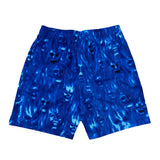 Warren Lotas Skulls Blue Mesh Shorts
