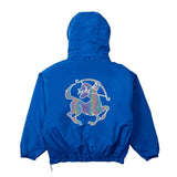 Sinclair Popover Windbreaker Navy Iridescent