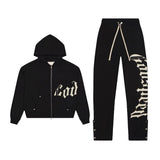 Godspeed OG Logo Sweatsuit Hoodie & Sweatpants Black Cream