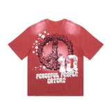 Triple Sevens Football Red Tee