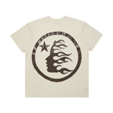 Hellstar Classic Tee 'White/Brown'