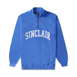 Sinclair Quarter Zip Sweatshirt Blue