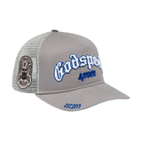 Godspeed Trucker Hat Grey Blue