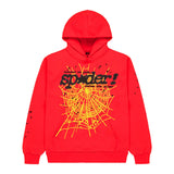 Sp5der P*NK V2 Hoodie 'Red'