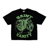 Saint Vanity Griffin Tee Black Green