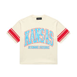 Homme Femme Kansas Cropped Tee White